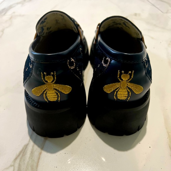 Gucci velvet loafers - Picture 3 of 7